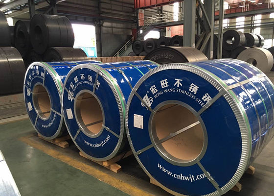 Household 201 Grade Stainless Steel Coil , Cold Rolled Stainless Steel Strip Coil