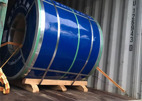 Professional 201 Stainless Steel Coil Cold Rolled / Hot Rolled Type 610mm ID