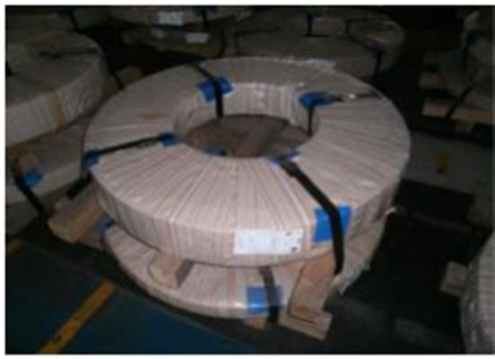 Cold Rolled Stainless Steel Slit Coil , Grade 409L Steel Strip For Auto Exhaust Pipe