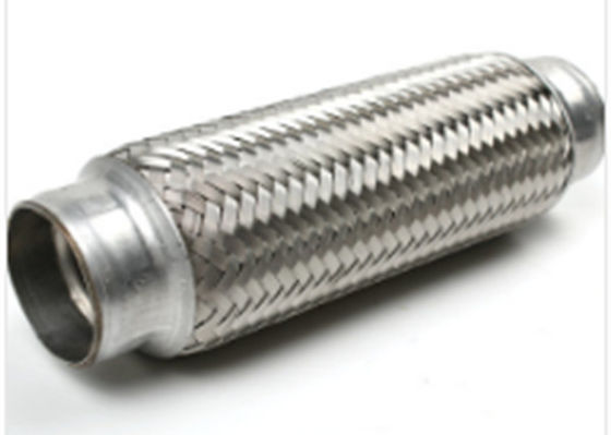 Reliable Small Engine Exhaust Flex Pipe , 38 - 76mm ID Flexible Car Exhaust Pipe