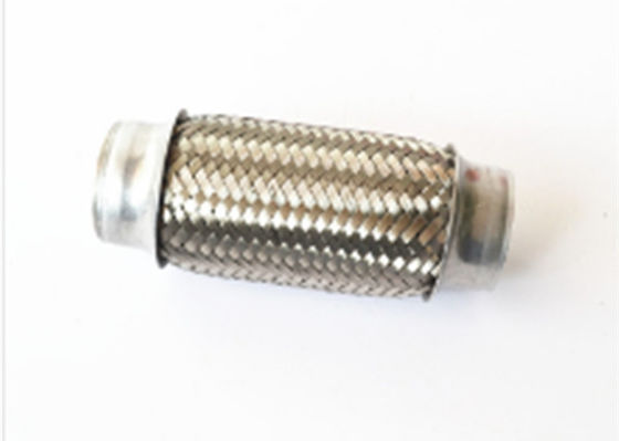 SS 304L / 316L Auto Exhaust Flexible Pipe 38mm - 76mm Inner Diameter
