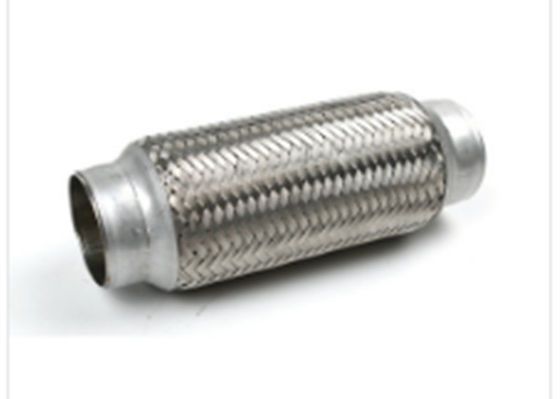 Durable Automotive Flexible Exhaust Tubing With Inner Braid Aluminum / Stainless Steel