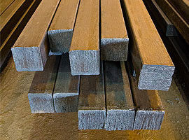 Stainless Steel Square Billets , 3000mm - 12000mm Length Billet Steel Bars