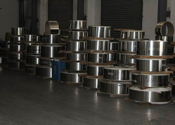 Hot Rolled / Cold Rolled Steel Strip , Grade 321 Stainless Steel Roll Slit / Mill Edge