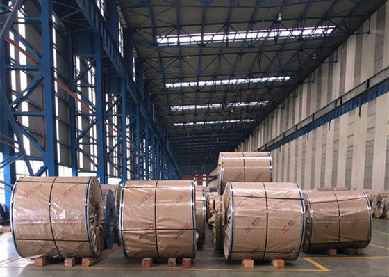 High Strength 201 Hot Rolled Stainless Steel Coil Custom Thickness Tolerance