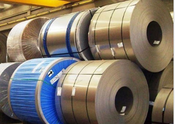 JIS SUS304 Prepainted Steel Coil , 508 / 610mm Coil ID Color Coated Steel Coil