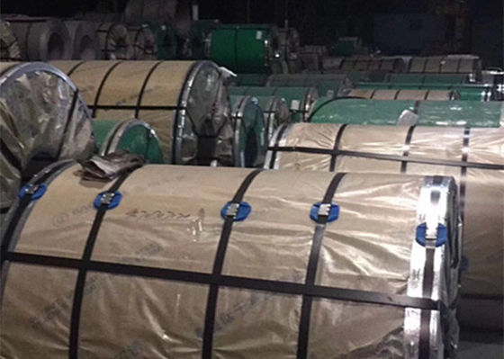 ISO9001 Standard SS Cold Rolled Steel Coil 15mm Tolerance For Mill Edge
