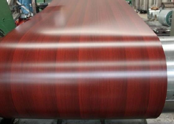 2000mm Ss316 Wood Grain Prepainted Steel Coil For Wooden Wall
