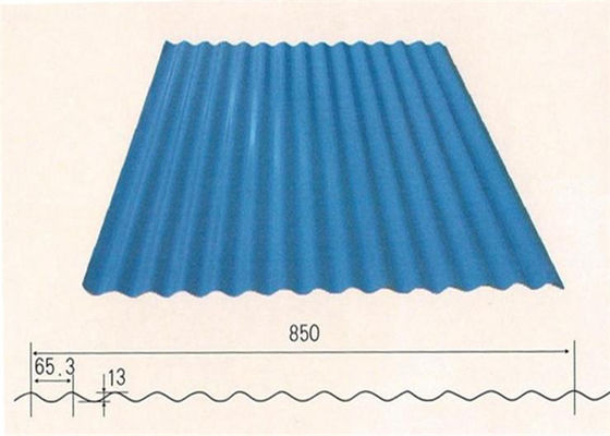 AISI 1.0mm  Color Coated Galvanized Corrugated Metal Roofing Sheet